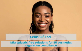 black woman smiling with background beige